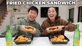 Hot Chicken Challenge  Mexican Moms Try [upl. by Attenev861]