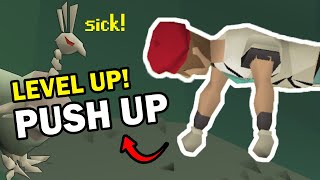 I gained a PUSHUP level in Old School Runescape 3 [upl. by Otsugua]