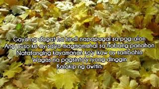 Kalakip Ng Awitin Song with Lyrics Kanta Para Kay Hesus ShineAmazinglyNoMatterWhat [upl. by Esiole99]