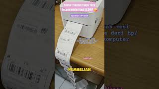 Printer thermal online shop printerthermal thermalprinter olshop shorts shortsvideo shortsfeed [upl. by Eidurt]