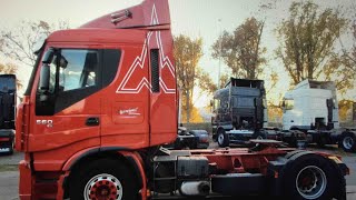 IVECO Stralis 560 soundcheck coldstartKaltstart [upl. by Ecnarual688]