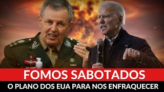 OS EUA JOGARAM CONTRA O BRASIL E MINARAM NOSSAS DEFESAS MILITARES [upl. by Nevear]