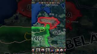 Forming the Polish Lithuanian Commonwealth in Hoi4 [upl. by Dihgirb327]