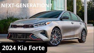 AllNew 2024 Kia Forte Redesign  2024 Kia Forte Release Date  Exterior Interior [upl. by Hinkel]