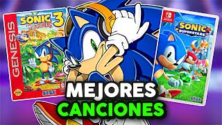 LA MEJOR MÚSICA DE CADA JUEGO DE SONIC [upl. by Heriberto427]