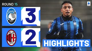 ATALANTAMILAN 32  HIGHLIGHTS  Muriel edges Milan with a work of art  Serie A 202324 [upl. by Finley466]