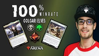 TOP 10 MYTHIC 🏆 Golgari Elves 🧝‍♂️ MTG Arena Deck Guide [upl. by Airetahs]