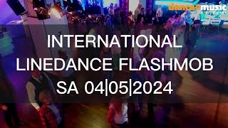 INTERNATIONAL LINEDANCE FLASHMOB 2024 [upl. by Martell]