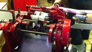 Taffy wrapping machine [upl. by Egamlat]