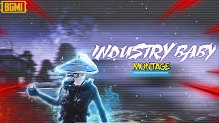 INDUSTRY BABY X ET  BGMI MONTAGE EDIT ❤️🔥 [upl. by Wiencke]