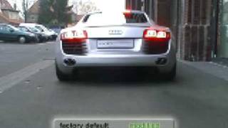 Audi R8 exhaust sound [upl. by Ainalem]