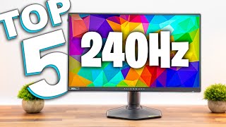 Top 5 Best 240Hz Gaming Monitors In Every Price Range [upl. by Anirbys]