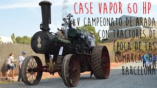 CASE A VAPOR 60CV LABRANDO  STEAM CASE 60HP PLOUGHING [upl. by Innis]