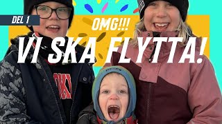 VI SKA FLYTTA Vlogg [upl. by Agace]