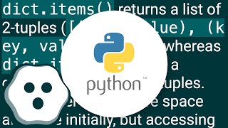 What is the difference between dictitems and dictiteritems in Python2 [upl. by Siroved557]