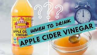 When to Drink Apple Cider Vinegar for WEIGHT LOSS  My Tips For Best Results [upl. by Eriha390]