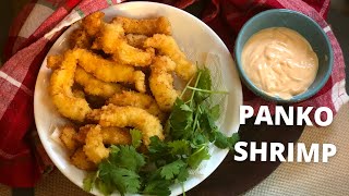 How to Make Deep Fried Panko Shrimp  12 Days of Christmas Series Day 7  Panko Shrimp [upl. by Carola578]