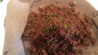 How To Make Kitfo With Chili Peppers [upl. by Noerb74]