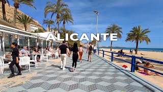 4K Alicante Spain 🇪🇸  Walking Tour 2023  Costa Blanca 2023 [upl. by Albrecht]