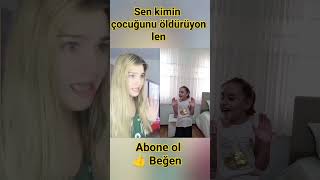 sen kimin çocuğunu öldürüyon len 😂 keşfetbeniöneçıkar [upl. by Wernher866]