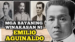 Tatlong Bayaning Pinatahimik ni Emilio Aguinaldo Andrés Bonifacio Antonio Luna Feliciano Jocson [upl. by Zenobia]