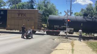 Oakland Ave Grade Crossing Decatur IL [upl. by Samson970]