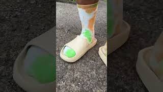 The Souled Store Slides Vs Jordan Slides review slides jordanslides thesouledstore [upl. by Ynnod161]