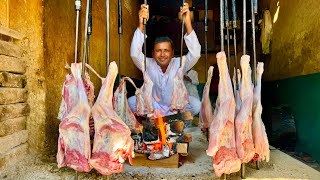 Tando Adam ki Bakra Raan Sajji Recipe  Goat Leg Sajji  TANDO ADAM SAJJI MAKING  Mubashir Saddiqu [upl. by Neesay]