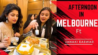 Vlog 9 I Afternoon in Melbourne with Janaki Easwar I Voice Australia singer Janakis Makeup Routine [upl. by Nylanej]