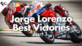 Best victories from Jorge Lorenzos career  PART ONE ThankYouJorge [upl. by Lissi]