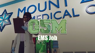 Mount Zonah EMS Job in G5M  FiveM [upl. by Nytsirhc]