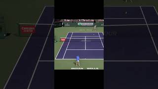 Tennis Elbow 4 Federer Nice Forehand Winner vs Nadal shorts [upl. by Lewis119]