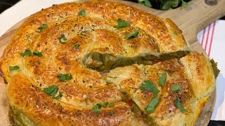 EL AÇMASI LEZZETİNDE MİLFÖY HAMURUNDAN ÇOK KOLAY ÇITIR ÇITIR BÖREK TARİFİ 💯🔝 [upl. by Brosine]