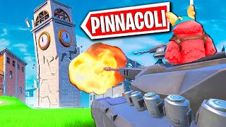 DISTRUGGIAMO PINNACOLI CON I CARRI ARMATI  FORTNITE [upl. by Canada]