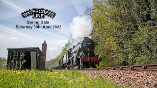 Watercress Line Spring Gala 2022 Saturday 30th April [upl. by Ennovy434]