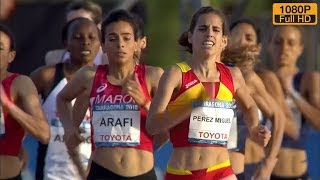 Women’s 1500m at Mediterranean Games Tarragona 2018 [upl. by Anaitit27]