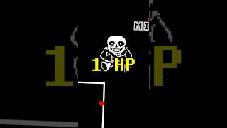 Sans has more than 1 HP… kind of [upl. by Kohler]