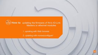 Updating the firmware of ifm’s IOLink masters or Ethernet modules [upl. by Horgan]