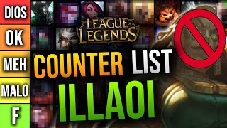 ¿CÓMO GANAR a ILLAOI  COUNTER LIST a ILLAOI  GUÍA LOL S10 [upl. by Liza20]