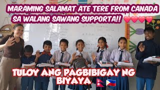 TULOY ANG BIYAYA PARA SA ATING MGA PINILING STUDYANTE [upl. by Yenruoc909]