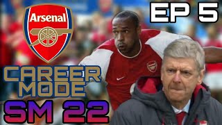 Playing Like 0304 ARSENAL Arsenal Career Mode SM 22 [upl. by Lohse163]