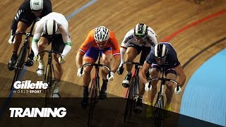 Keirin Training with Shane Perkins  Gillette World Sport [upl. by Jo-Ann756]