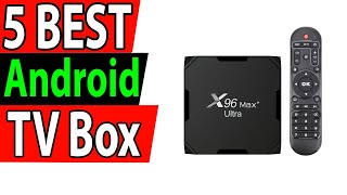 5 Best Android TV Box Review 2025 [upl. by Zildjian]