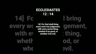 Ecclesiastes 12 14 [upl. by Imnubulo]