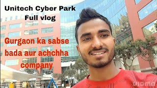 Unitech Cyber Park  Gurgaon ka sabse bada bpo company place🤗 [upl. by Atte]