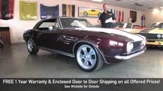 1967 Chevrolet Camaro SS Pro Touring for sale with test drive walk through video [upl. by Derrej271]