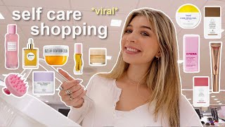 lets go self care shopping for viral products [upl. by Eisse]