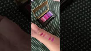 Loreal lip pallet swatches 💄💄💄HappyHomemaking [upl. by Ycnalc]