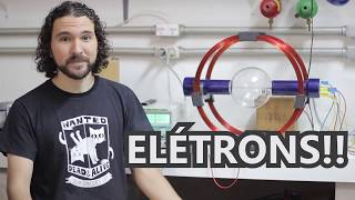 Experimento da relação cargamassa do elétron  prof Nikolai [upl. by Annhej453]