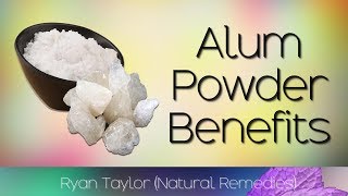 Alum Powder Uses amp Benefits Fitkari [upl. by Nyrhtak]